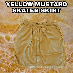 Skirt Yellow Mustard Skater